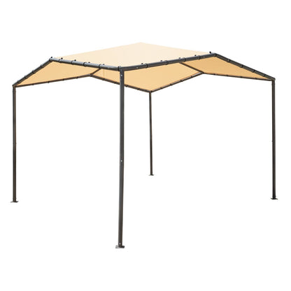 Pacifica 10 x 10 Gazebo Canopy - Marzipan Tan