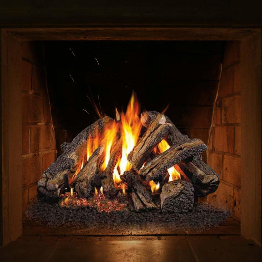 18'' Peterson Real Fyre Western Campfyre Vented Gas Log Kit