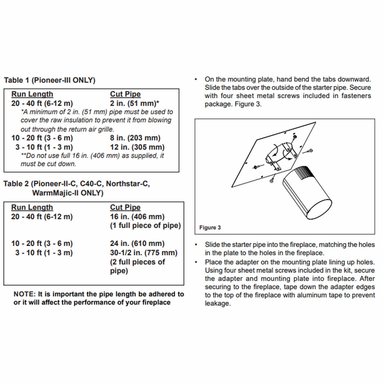 Heat Distribution Kit - HEAT-ZONE-WD-C