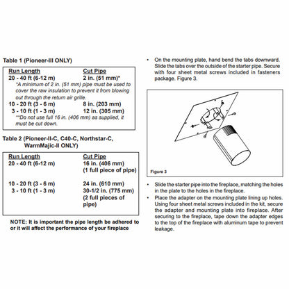 Heat Distribution Kit - HEAT-ZONE-WD-C