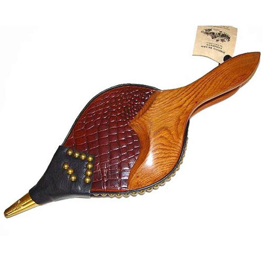 Johnny Beard Special Edition Reptile Print Leather Bellows