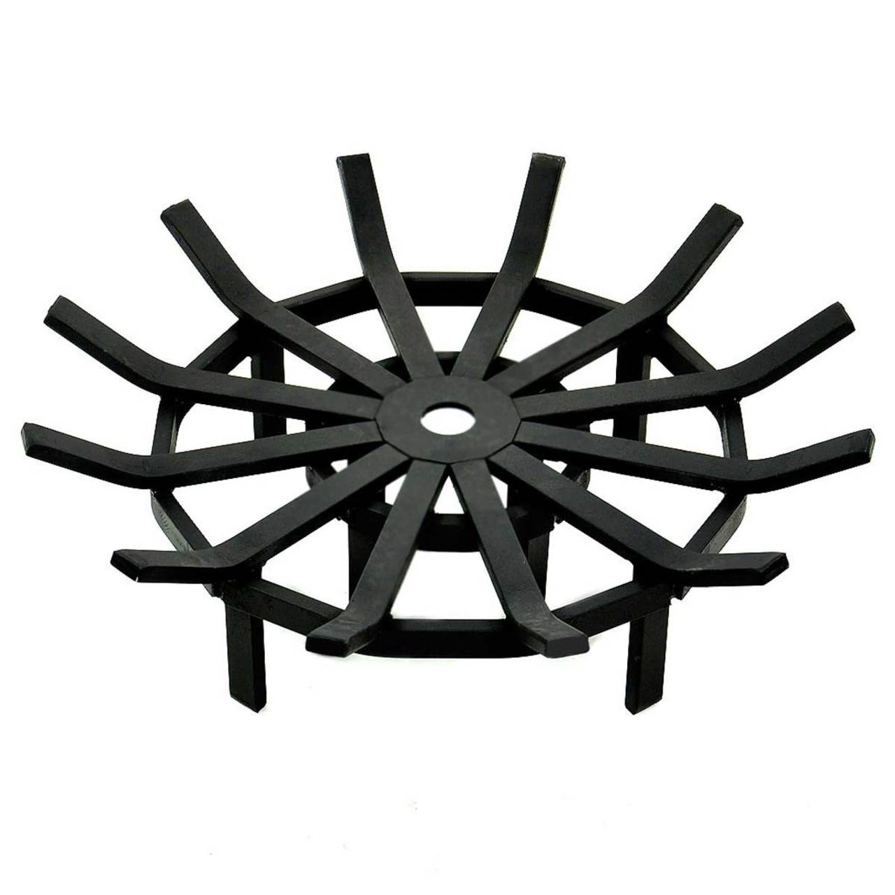 23" Black Spider Outdoor Fire Pit Grate