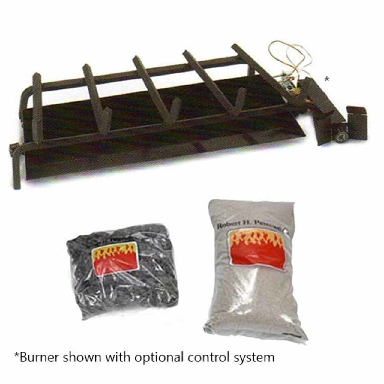 24" Peterson G4 Real Fyre Propane Log Burner System