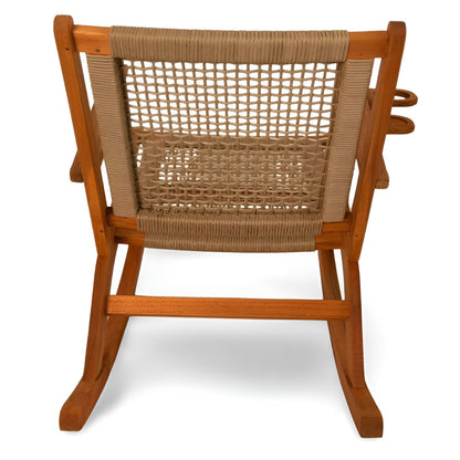 Fire Sense Vega Outdoor Rocking Chair with Beverage Holder - 65245