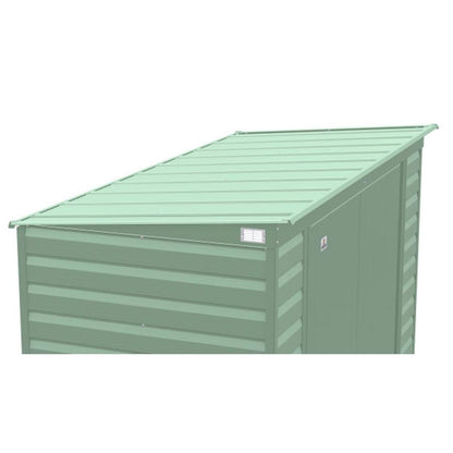 Arrow Select 10 x 4 Steel Storage Shed - Sage Green