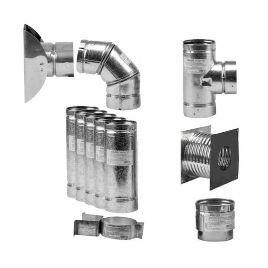 3" Selkirk VP Pellet Vent Pipe Thru-the-Wall Kit - 3VP-KIT