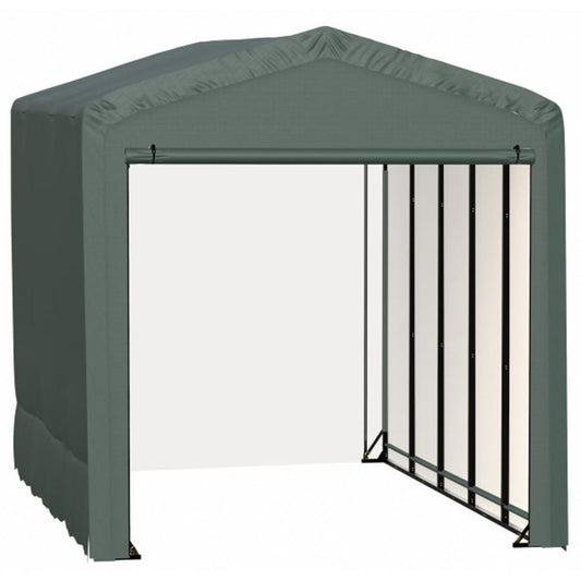 ShelterTube 14' x 23' x 16' Wind & Snow-Load Rated Garage - Green