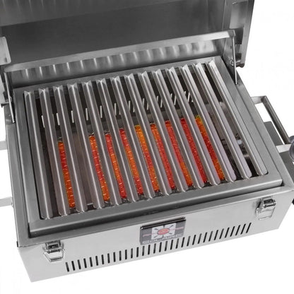 Solaire Everywhere Stainless Steel Portable Infrared Grill-EV17A