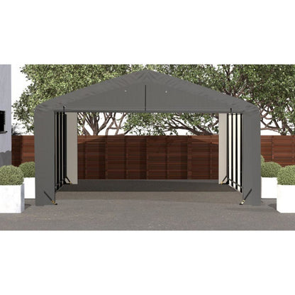 ShelterTube 20 x 27 x 10 Wind & Snow-Load Rated Garage - Gray