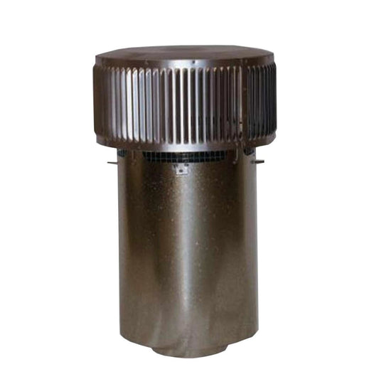 8" Superior Round Chimney Cap with Louvered Screen and Slip Connector