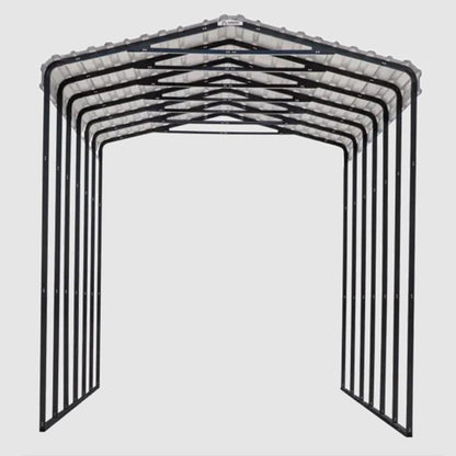 Arrow RV Carport 14 x 29 x 14 Ft. - Charcoal