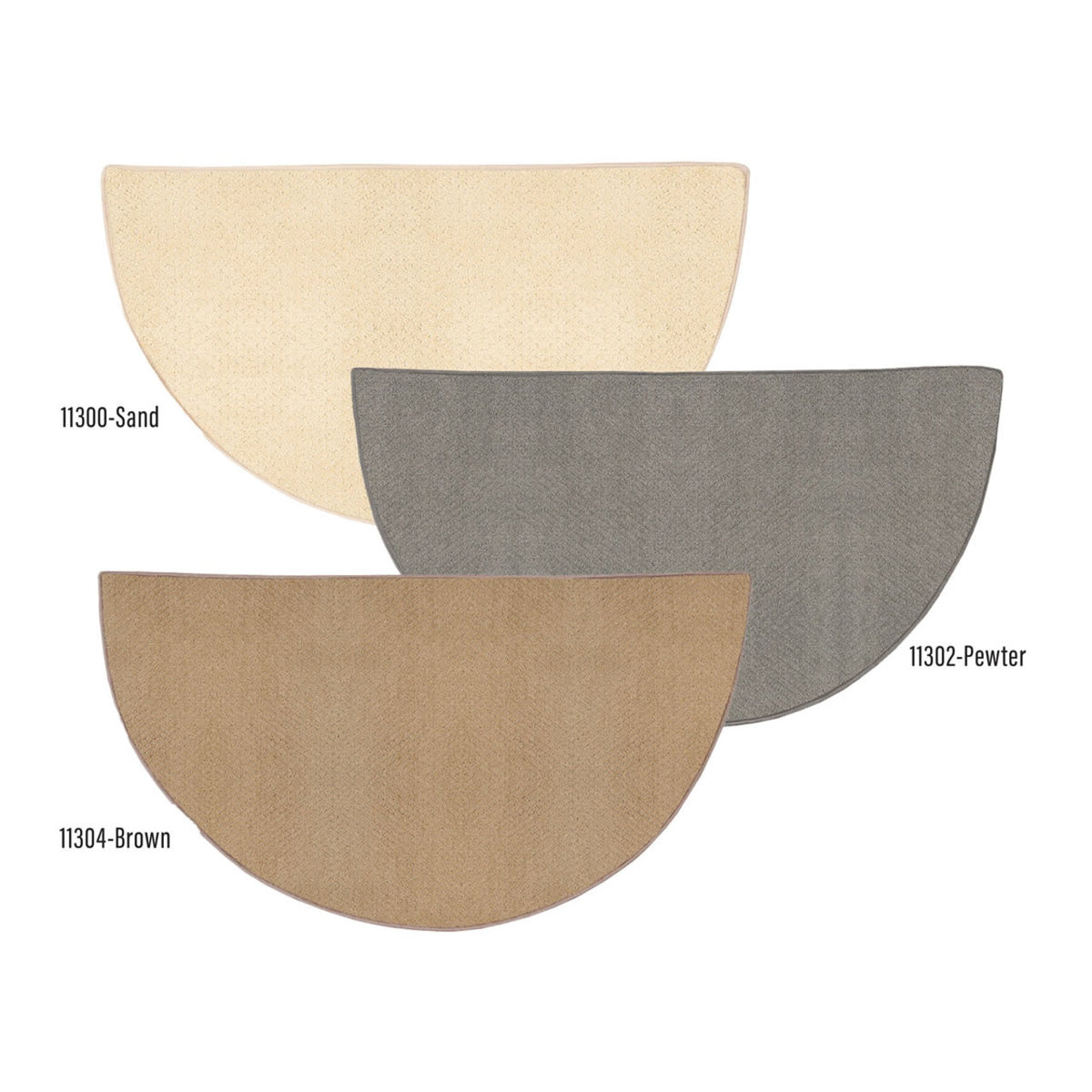 Half Round Runner Rug Goods of the Woods River 6 Ft Half Round Rugs 72x36 – Northline Express
