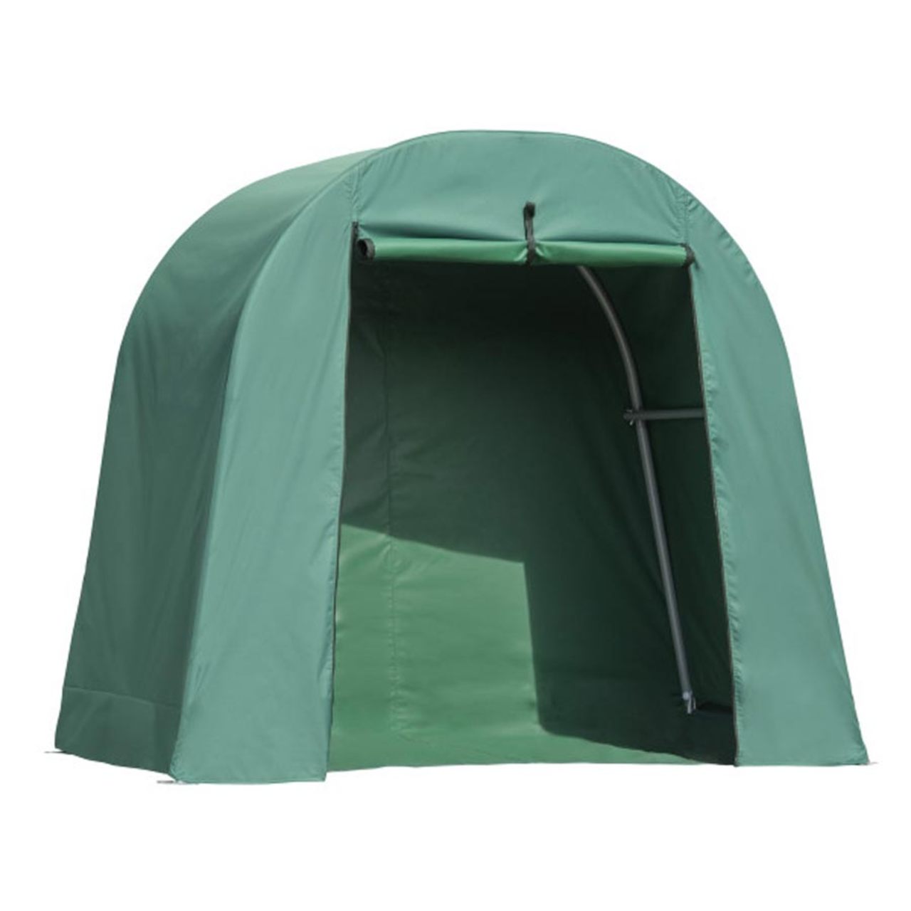 6'8" x 3' x 5'6" Green Bike Shed