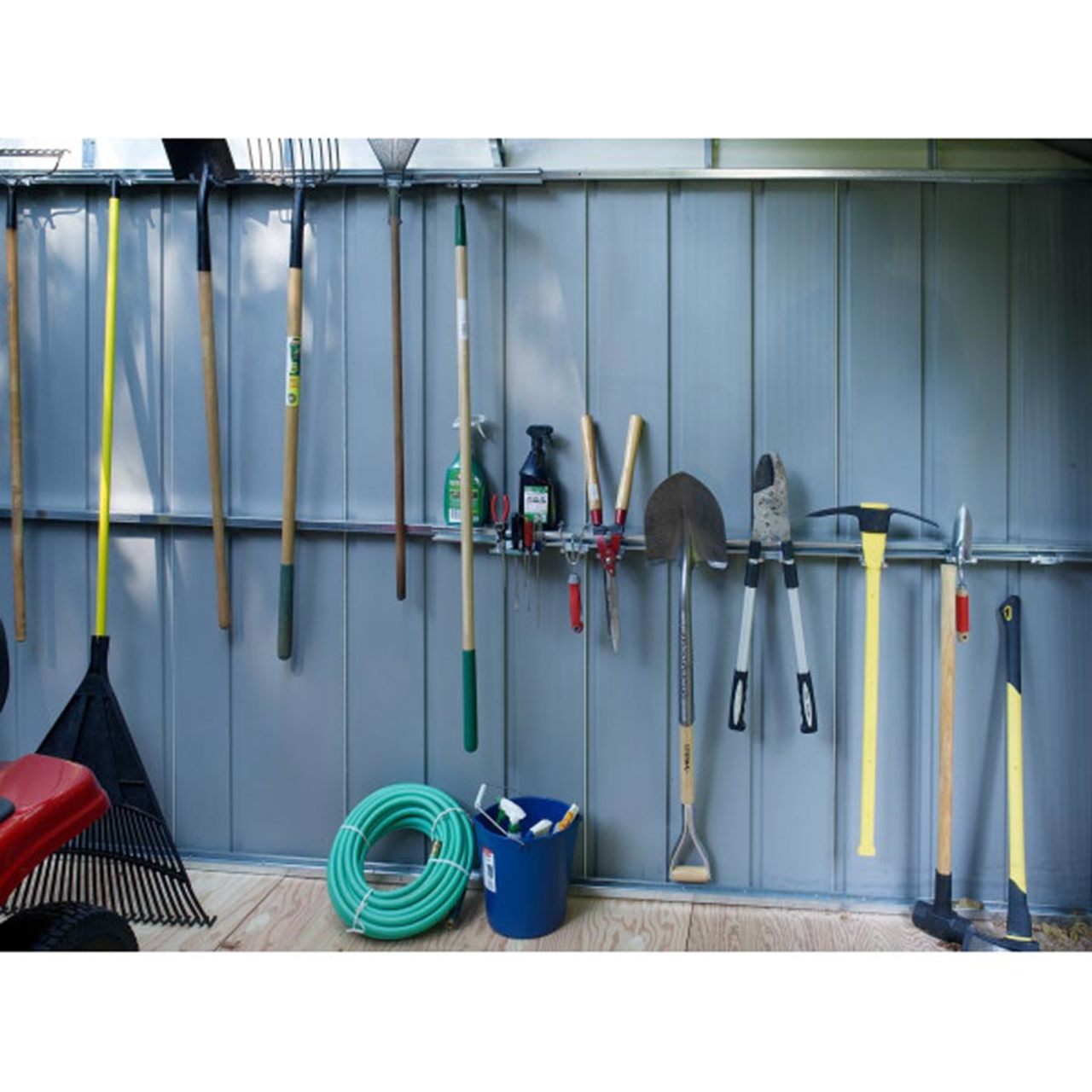 Arrow Murryhill 12' x 31' Steel Storage Garage/Building - Gray
