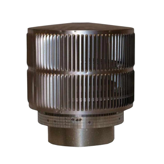 12" Superior Round Chimney Cap with Louvered Screen