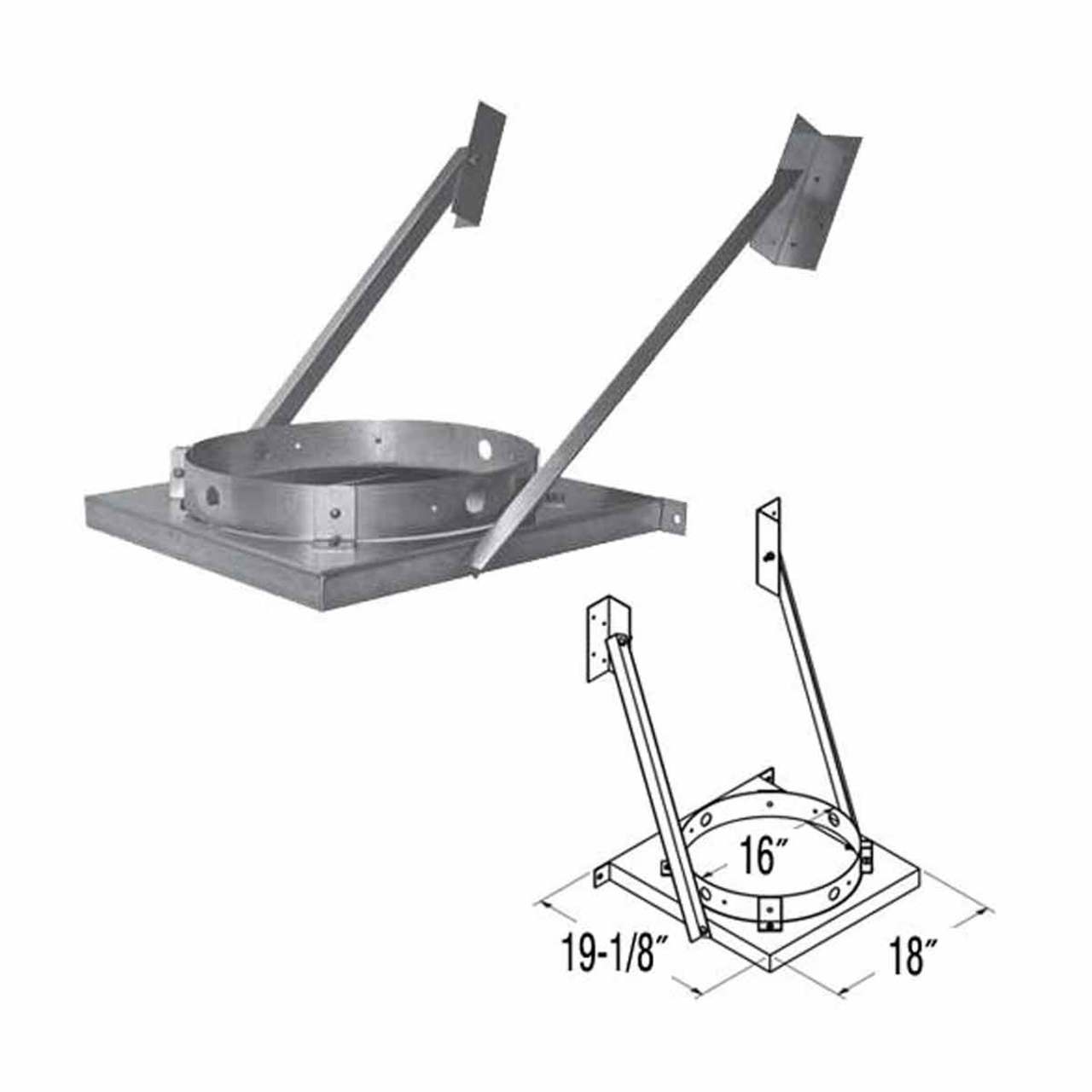 14'' DuraTech Tee Bracket - 14DT-TSB