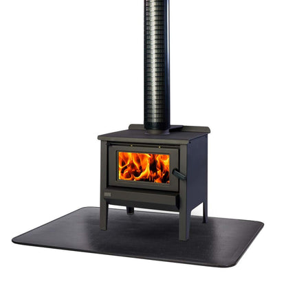 36" X 48" UL 1618 Black Stoveboard