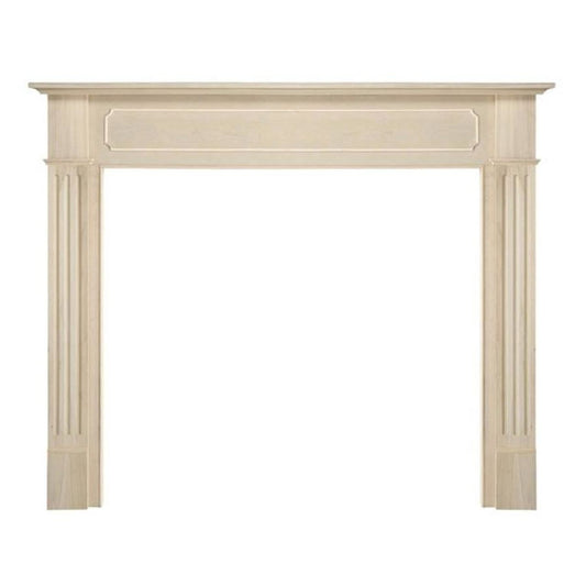 56" Williamsburg Unfinished Fireplace Surround by Pearl Mantels