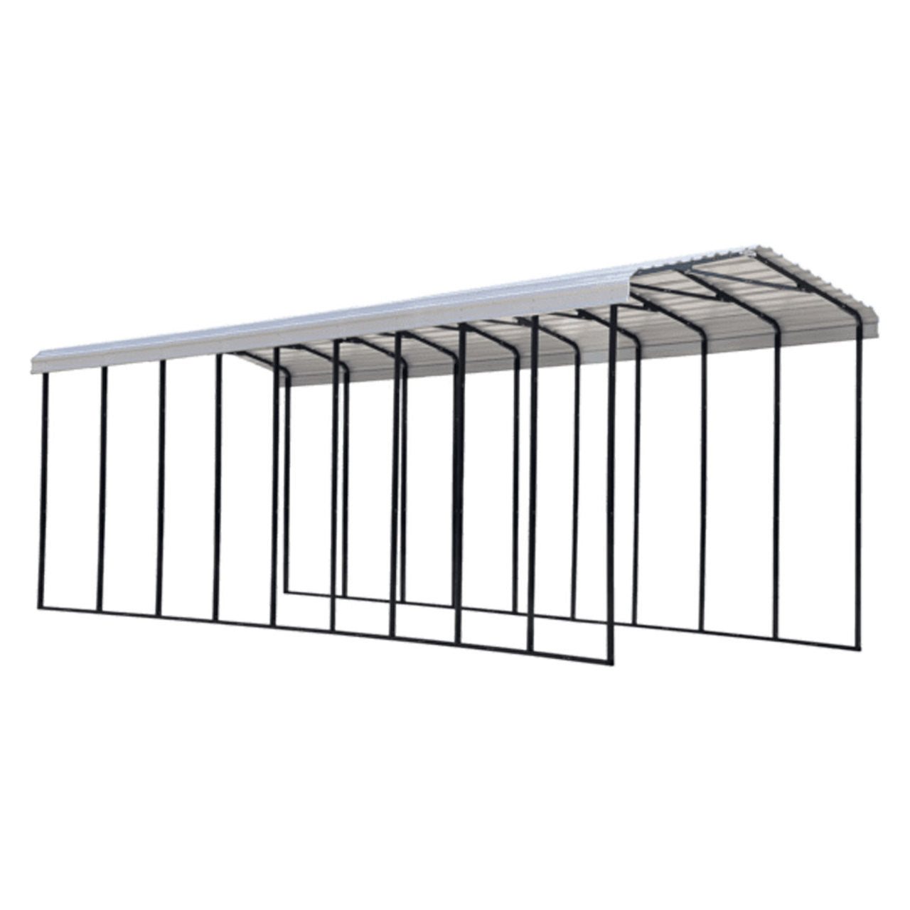 Arrow RV Carport 14 x 42 x 14 Ft. - Eggshell