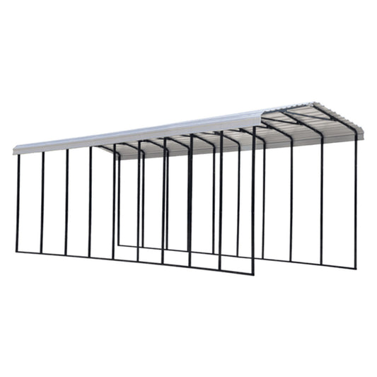 Arrow RV Carport 14 x 42 x 14 Ft. - Eggshell