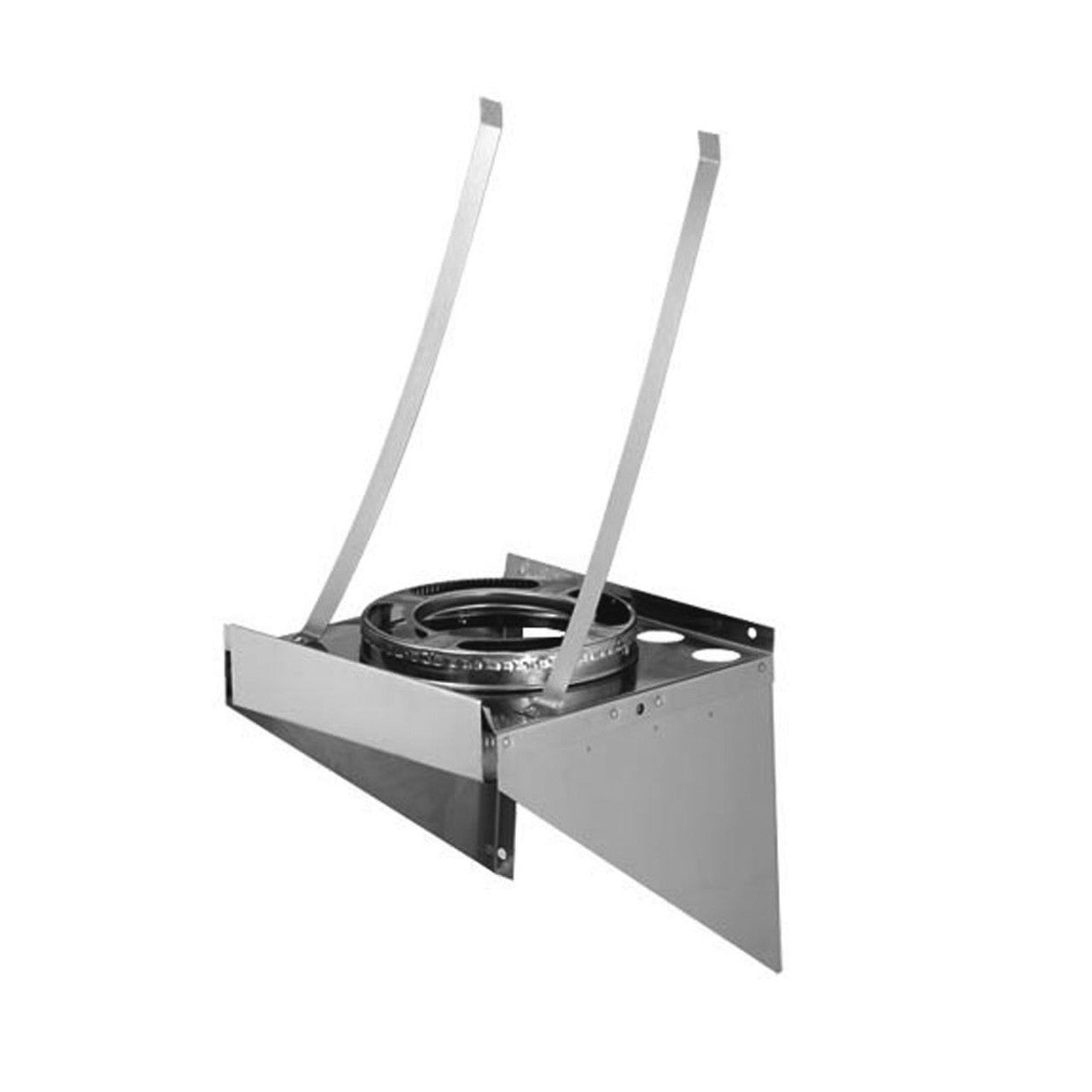 7" DuraPlus Stainless Steel Tee Support Bracket - 7DP-TSBSS