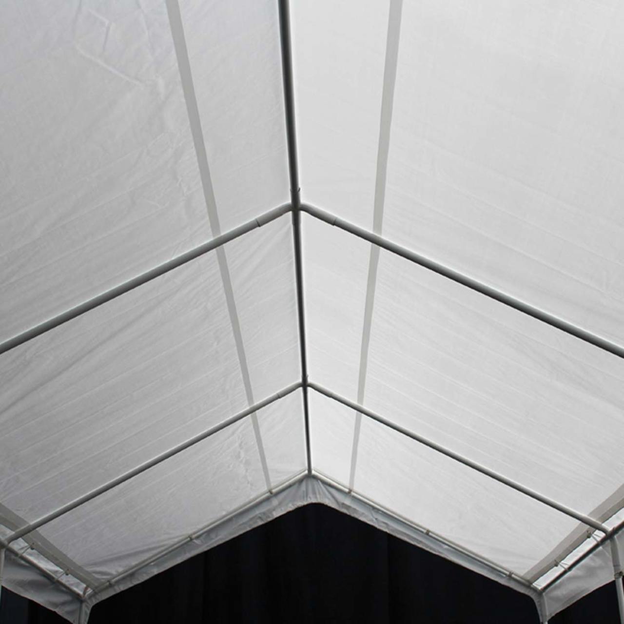 King Canopy  12' x 20' 8-Leg White Universal Canopy