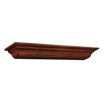 60" Homestead Fireplace Shelf by Pearl Mantels - Antique Finish