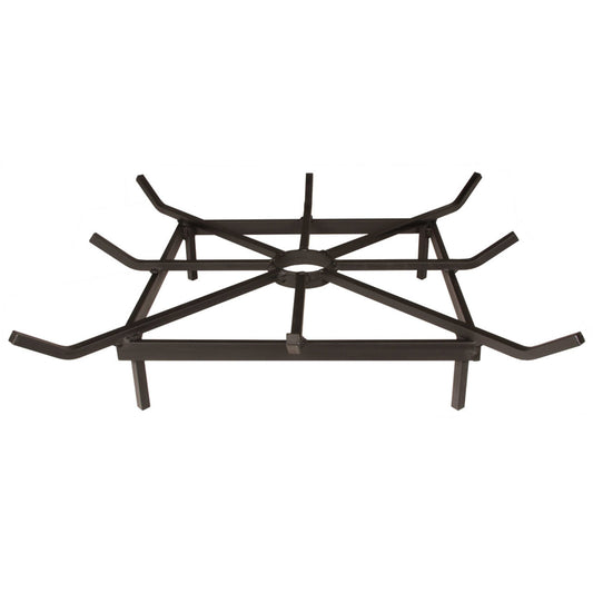 20" Heavy Duty Steel Square Outdoor Fire Pit Grate