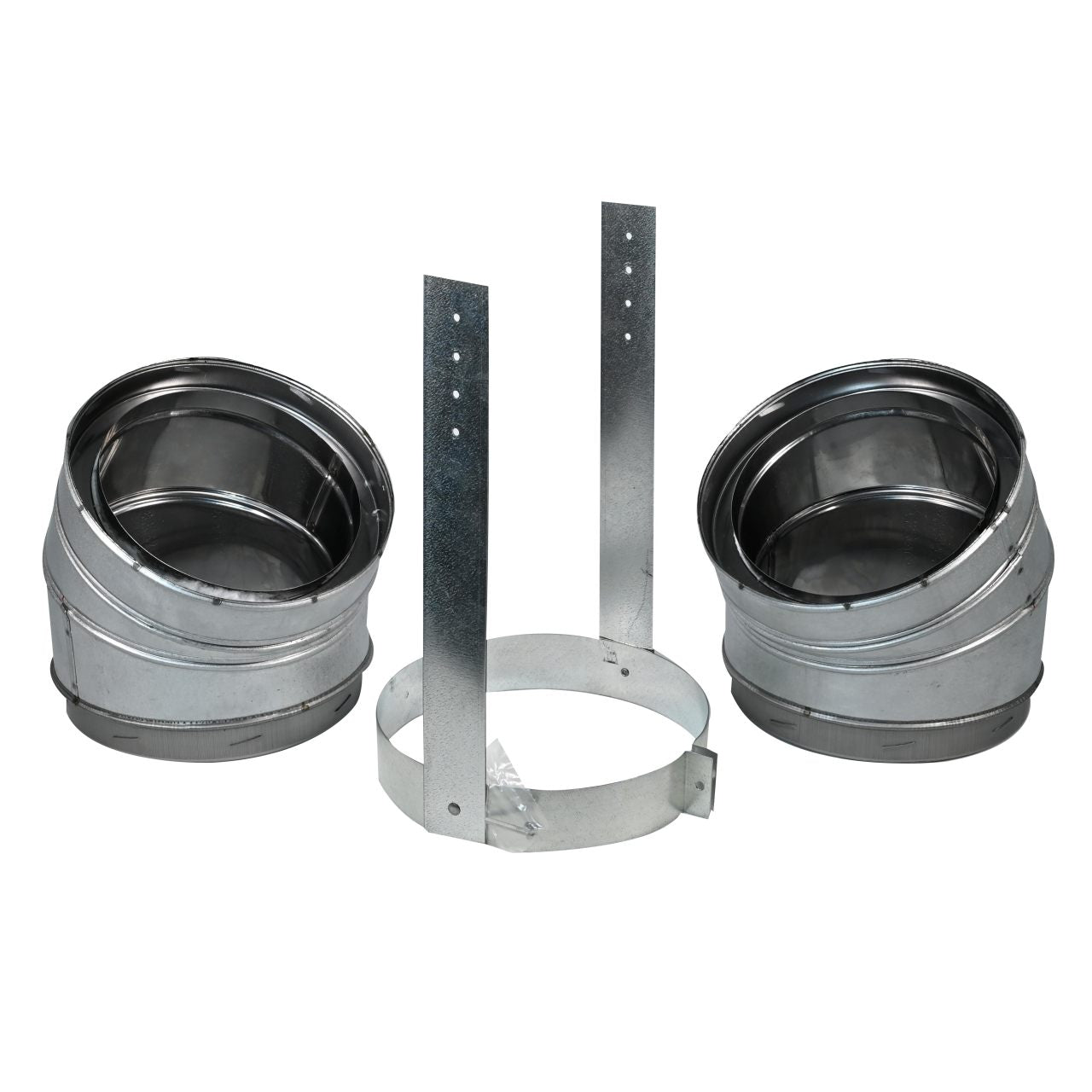8" DuraTech 30 Degree Galvanized Elbow Kit - 8DT-E30K
