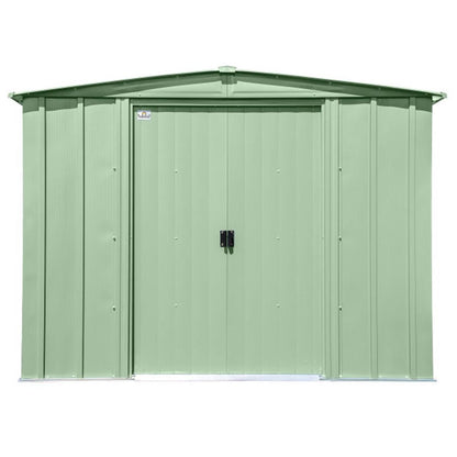 Arrow Classic Steel Storage Shed 8' x 6, Sage Green