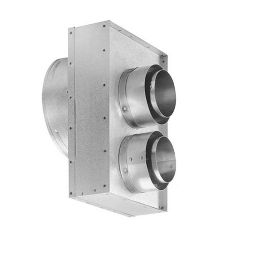 4" x 6 5/8" DirectVent Pro Co-Axial to Co-Linear Appliance Connector with Standard Connection - 46DVA-GCL