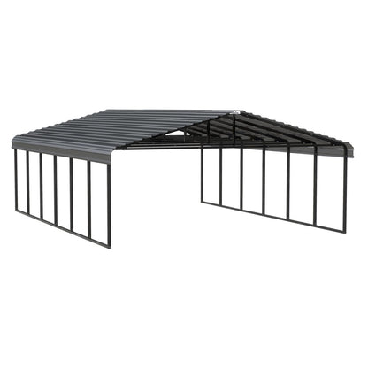 Arrow 20 x 29 x 9 Carport - Charcoal