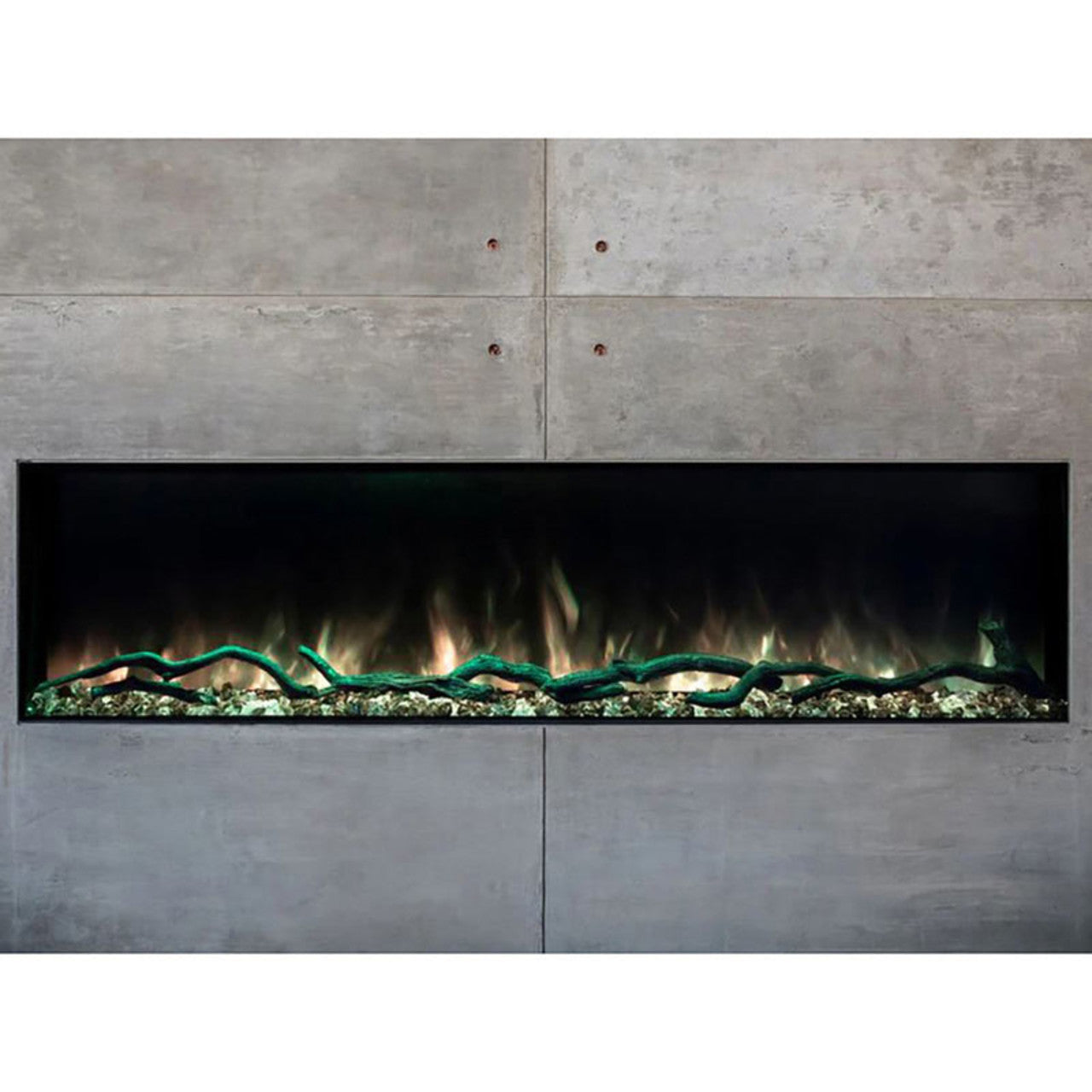 Modern Flames Landscape Pro Slim 68" Single-Sided Built-In Electric Fireplace - LPS-6816