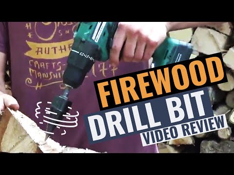 Woodeze Firewood  Drill Bit - 42 MM Auger Style