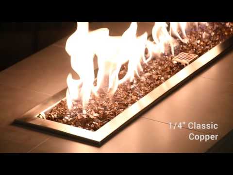 1/4" Copper Fireglass-10 lbs