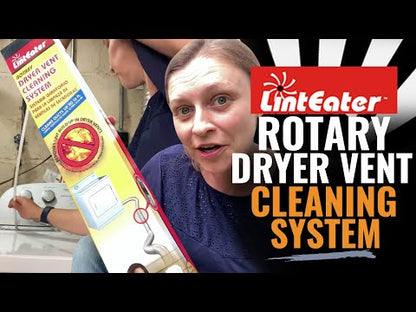 LintEater Rotary Dryer Vent Cleaning System