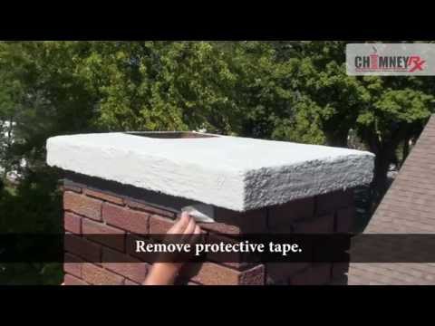 ChimneyRx Brushable Masonry Fireplace Crown Repair - 2 Gallon