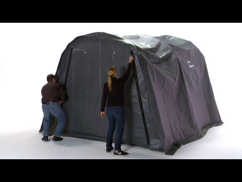 ShelterCoat 8' x 8' Wind & Snow Rated Garage  - Green