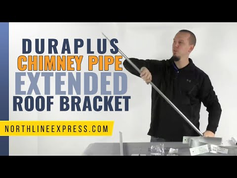 6" DuraPlus Extended Roof Bracket - 6DP-XRB