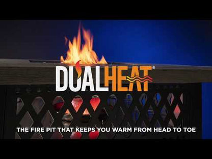 The Dakota Dual-Heat LP Gas Outdoor Firepit