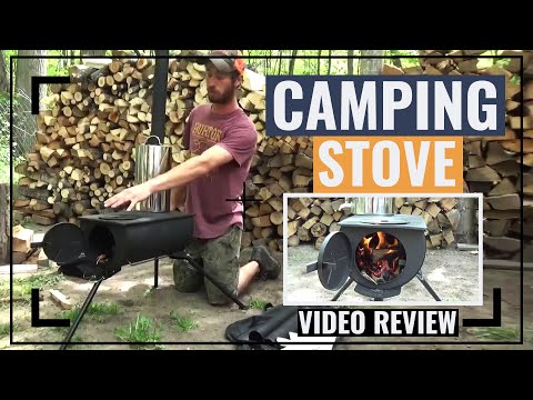 Woodeze Camping Stove in Black