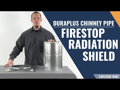 7" DuraPlus Firestop Radiation Shield - 7DP-FRS