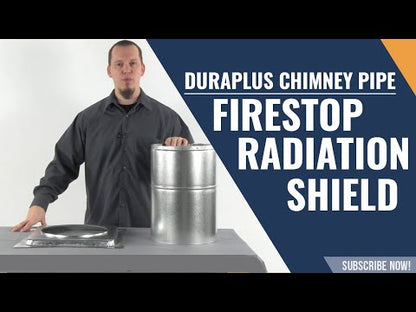 7" DuraPlus Firestop Radiation Shield - 7DP-FRS