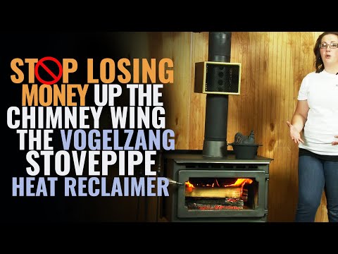 Vogelzang 8'' Stovepipe Heat Reclaimer