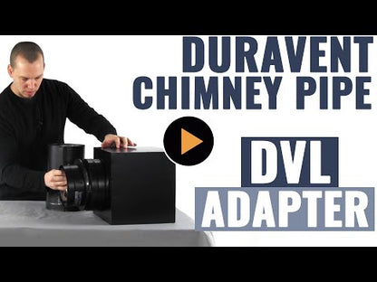 8" DVL Chimney Adapter with Trim - 8DVL-ADT