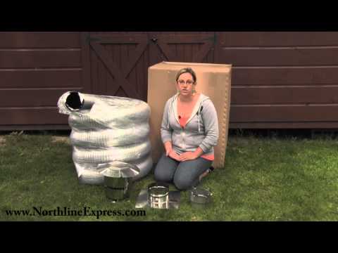 7" x 25' Lifetime Chimney Smooth-Wall Liner Kit with Stove Adapter