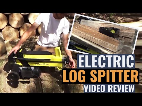 WoodEze 4-Ton Yellow Electric Log Splitter - LS56