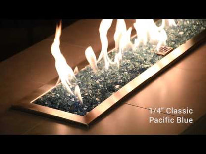 1/4" Pacific Blue Fireglass-10lb