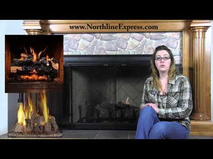 Grand Canyon 18" Quaking Aspen Gas Log Set - Vented
