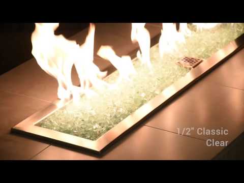 1/2" Clear Fireglass-10 lb